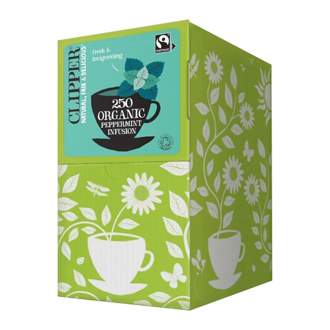 Clipper Organic Peppermint Enveloped Tea Bags - Box of 250