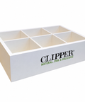 Clipper Wooden Tea Box With 6 Compartments