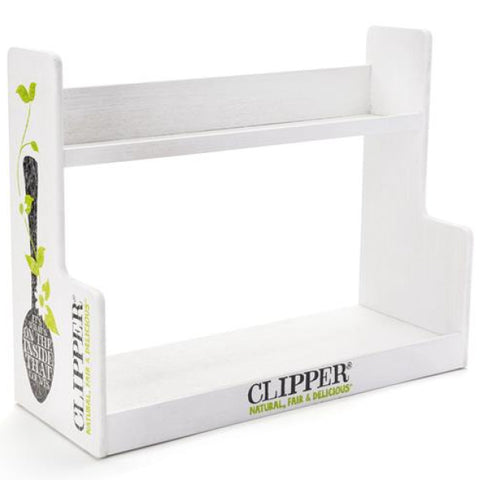 Clipper Wooden Tea Stand For 8 Teas