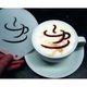 Coffee Cup Stencil (Large Cup Design)