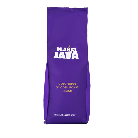 Planet Java Colombian Smooth Roast Beans (1Kg)