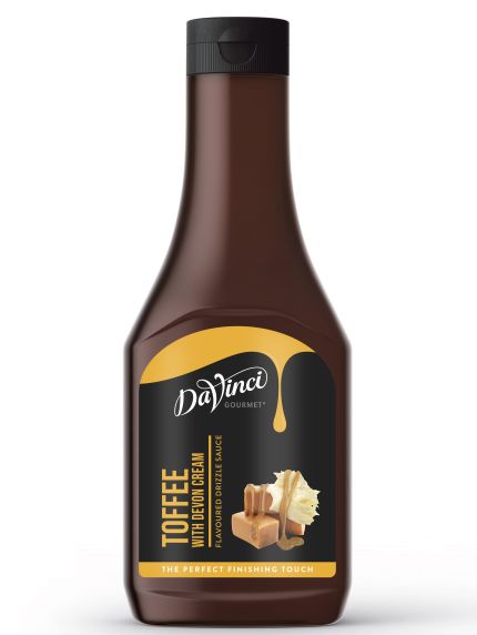 DaVinci Toffee With Devon Cream Topping Sauce (500g)