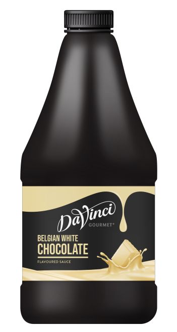 DaVinci Belgian White Chocolate Sauce (2.5kg)