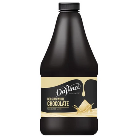 DaVinci Belgian White Chocolate Sauce (2.5kg)