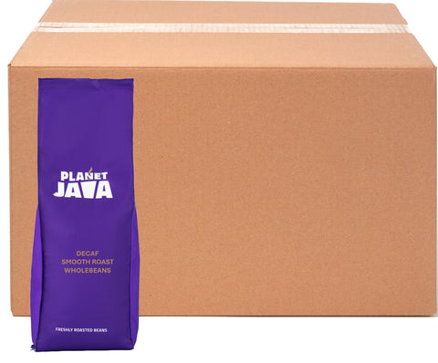 Planet Java Decaf Smooth Roast Coffee Beans (20 x 1Kg) - £10.99/kg