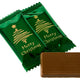 Xmas Milk Mint Chocolate Petits "Merry Christmas" (100)