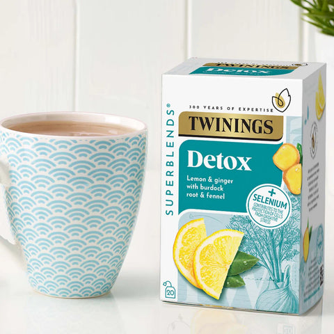 Twinings Superblends Detox Enveloped Tea Bags (20)