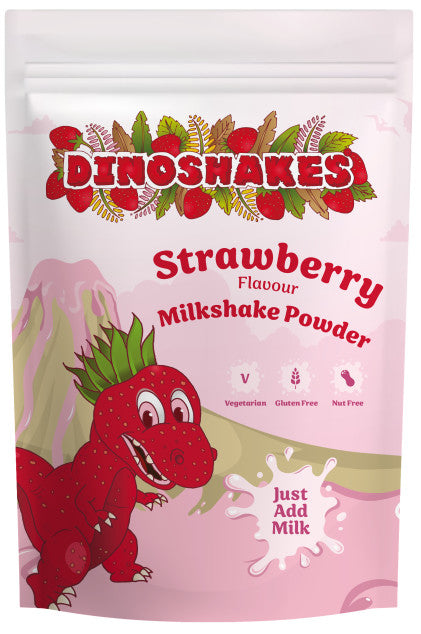 Dinoshakes Strawberry Milkshake Powder