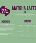 Drink Me Chai - Matcha Latte