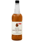 Simply English Toffee Sugar Free Syrup (1 Litre)