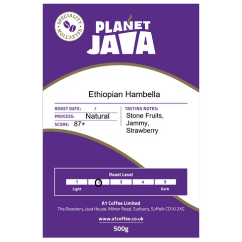 Ethiopian Hambella Speciality Coffee Beans 