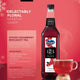 1883 Maison Routin Ocean Spray Cranberry Syrup - 1 Litre (Plastic Bottle)