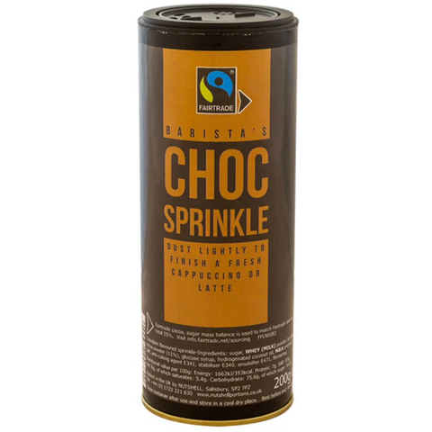 Fairtrade Chocolate Powder Shaker Tub (200g)
