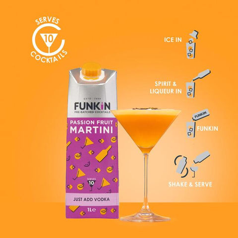 Funkin Passion Fruit Martini Cocktail Mix