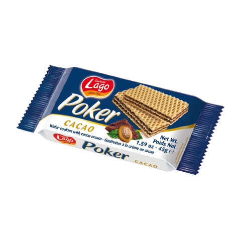 Gastone Lago Poker Cocoa Wafers