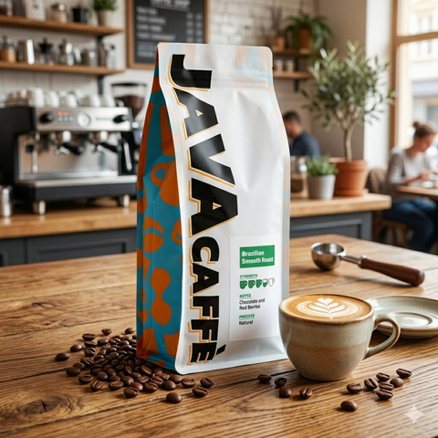 Java Caffe Brazilian Smooth Roast Coffee (1kg)
