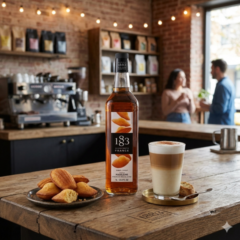 1883 Maison Routin Madeleine Syrup - 1 Litre (Glass Bottle)