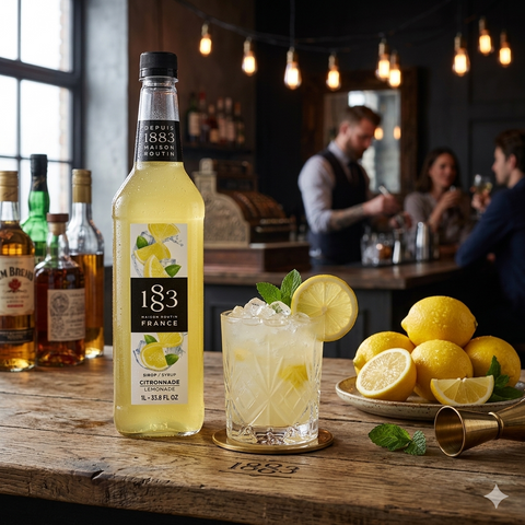 1883 Maison Routin Lemonade Syrup - 1 Litre (Plastic Bottle)