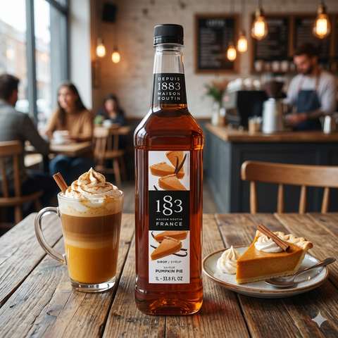 1883 Maison Routin Pumpkin Pie Syrup - 1 Litre (Plastic Bottle)
