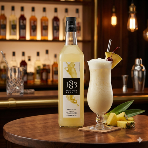 1883 Maison Routin Pina Colada Syrup - 1 Litre (Glass Bottle)