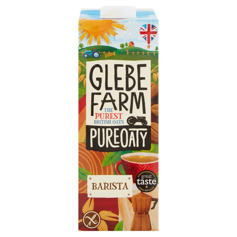Glebe Farm PureOaty Barista Oat Milk (6 x 1 Litre)