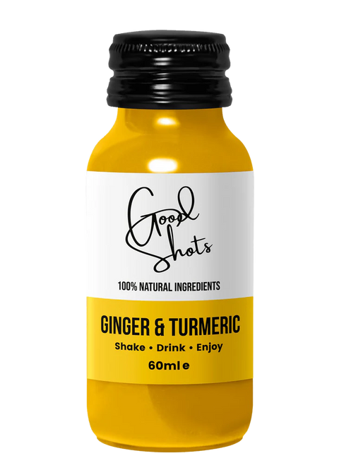 Good Shots Ginger Turmeric Shot Bottles