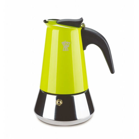 Pezzetti Steelexpress Moka Pot - 2 Cup Green