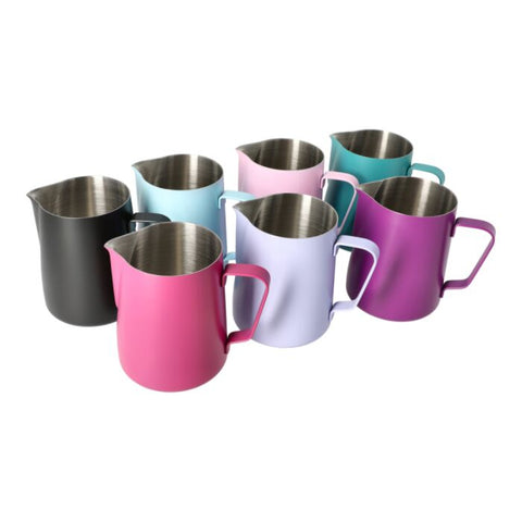 Rhino Coloured Teflon Milk Jugs