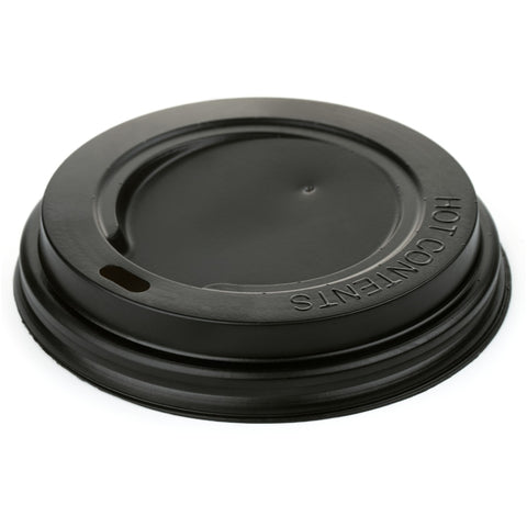 12oz-20oz Black Sip Lids For Hot Cups (1000)