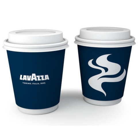 Lavazza 8oz Double Wall Takeaway Cups