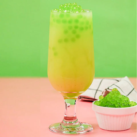 Lemon Pearls Popping Juice Balls