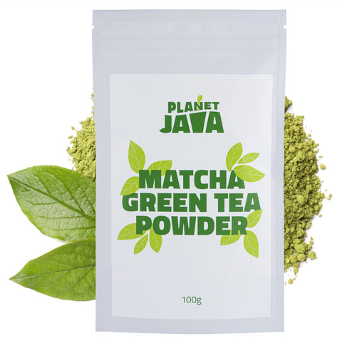 Planet Java Matcha Green Tea Powder 100g Bag