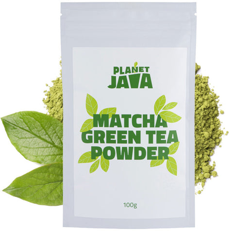 Planet Java Matcha Green Tea Powder 100g Bag