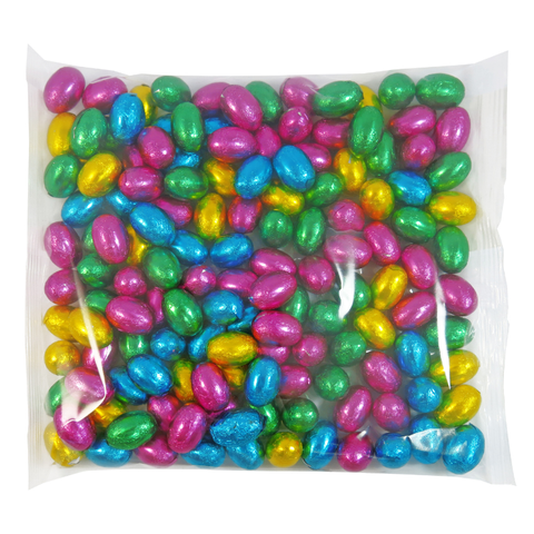 Milk Chocolate Foil Covered Mini Eggs (1Kg)