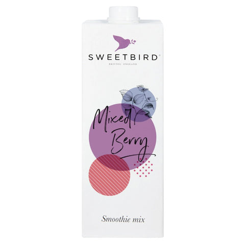 Sweetbird Smoothie Mix - Mixed Berry (8 x 1 Litre)