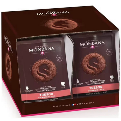 Monbana Tresor de Chocolat Sachets (100 x 25g)