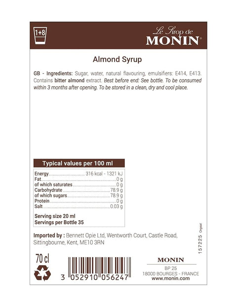 Monin Almond Syrup