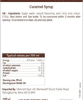 Monin Caramel Syrup 1 Litre