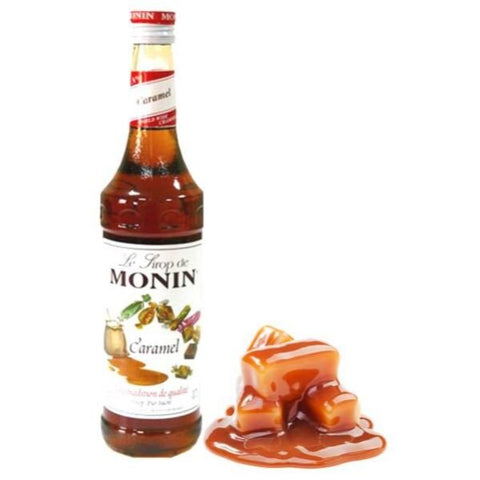 Monin Caramel Syrup Glass Bottle