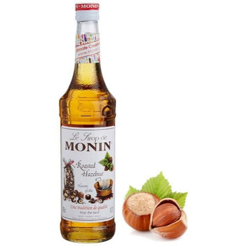 Monin Hazelnut Syrup Glass Bottle