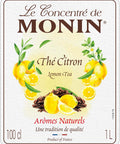 Monin Lemon Tea Syrup