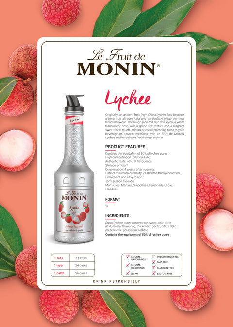 Monin Lychee Puree