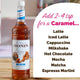 Monin Sugar Free Caramel Syrup