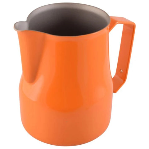 Motta Orange Teflon Coated Milk Frothing Jug (500ml)