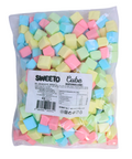 Multi Colour Cube Marshmallows