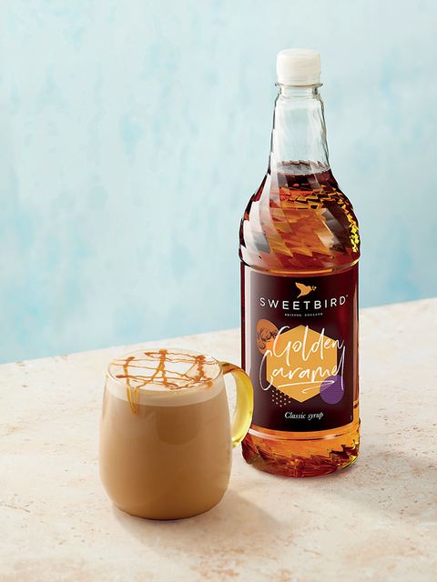 Sweetbird Golden Caramel Syrup (1 Litre)