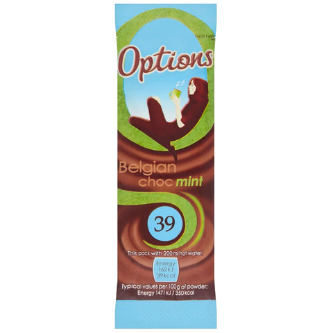 Options Mint Chocolate Sticks (30 x 11g)