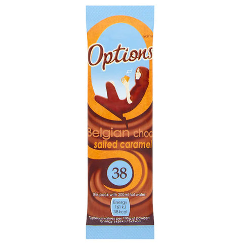 Options Salted Caramel Chocolate Sticks (30 x 11g)