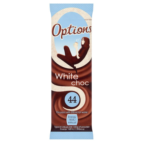 Options White Chocolate Sticks (30 x 11g)