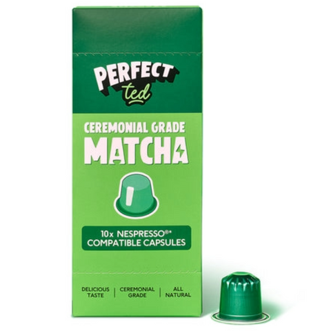 Perfect Ted Ceremonial Grade Matcha Capsules